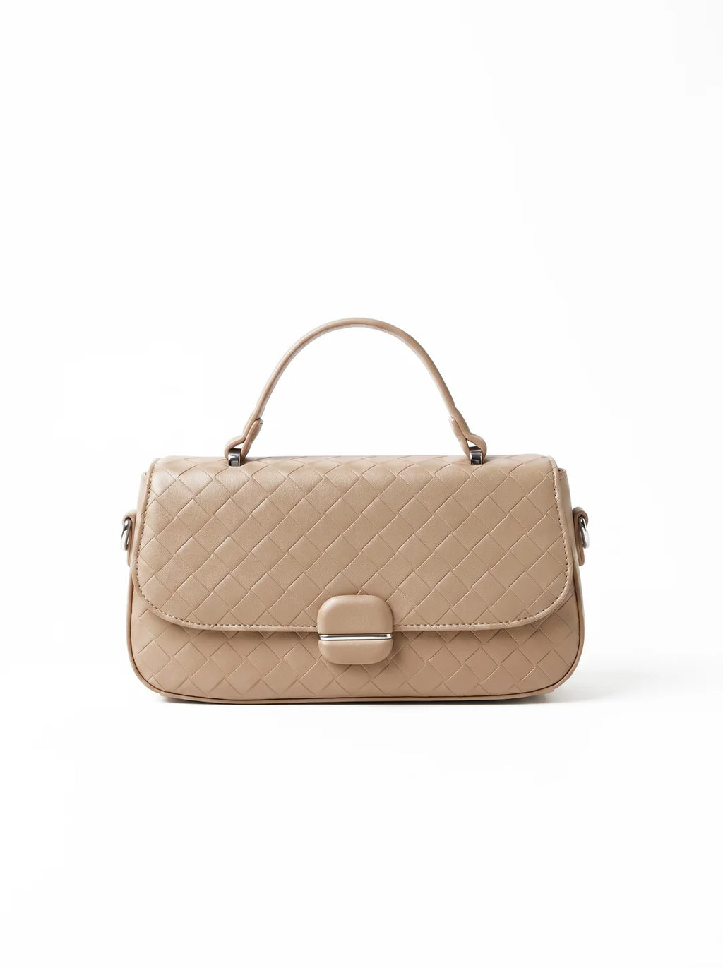 Prella Bags Kyoto Brown Quilted Shoulder &amp; Crossbody Bag