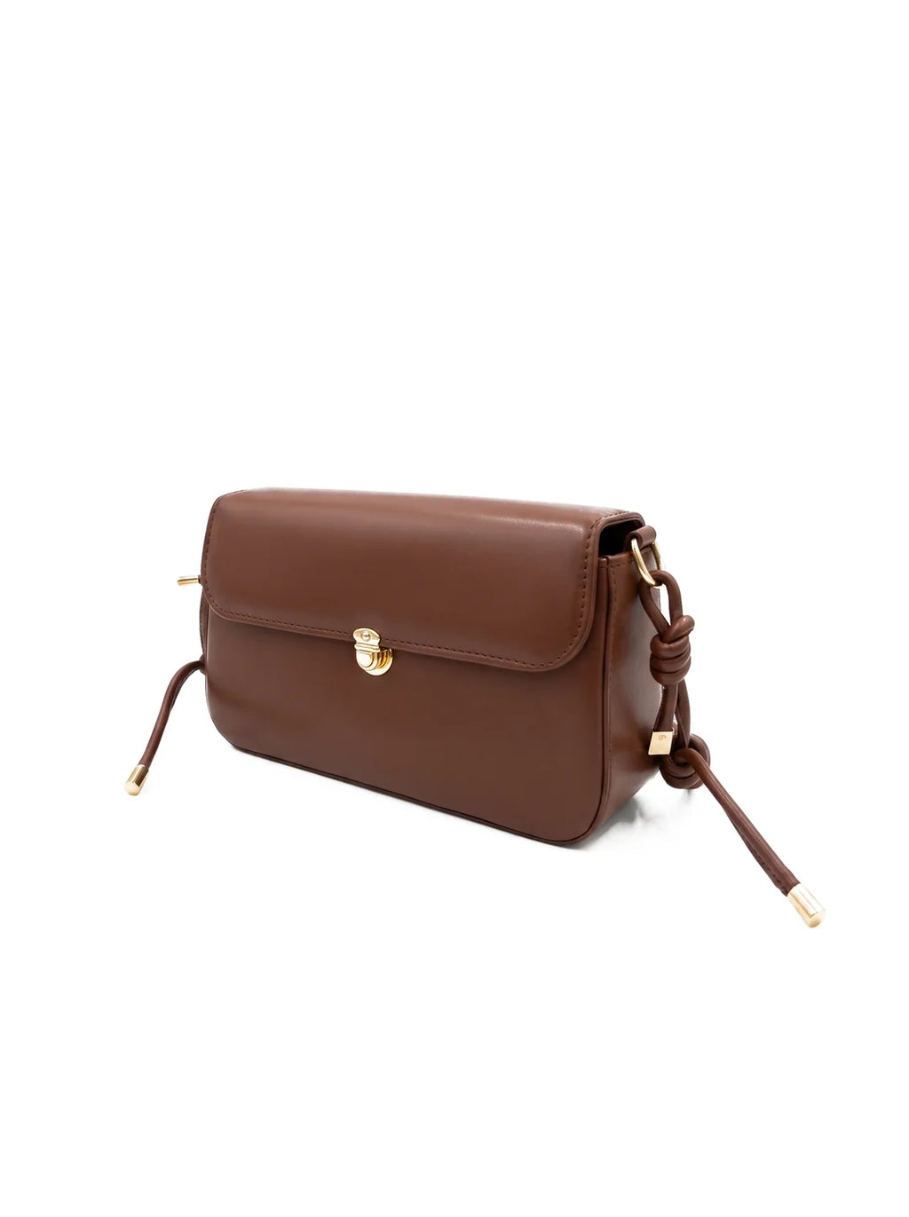 Prella Bags Leo Choco Leather Shoulder Bag