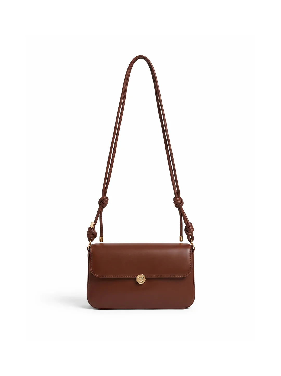 Prella Bags Leo Choco Leather Shoulder Bag