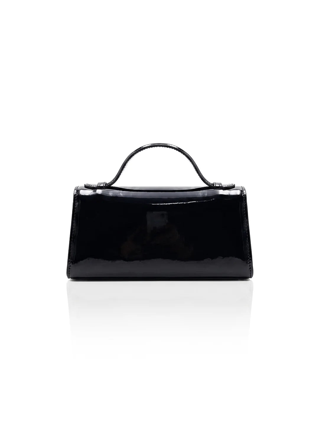 Prella Bags Petal Beige Patent Leather Top Handle Bag