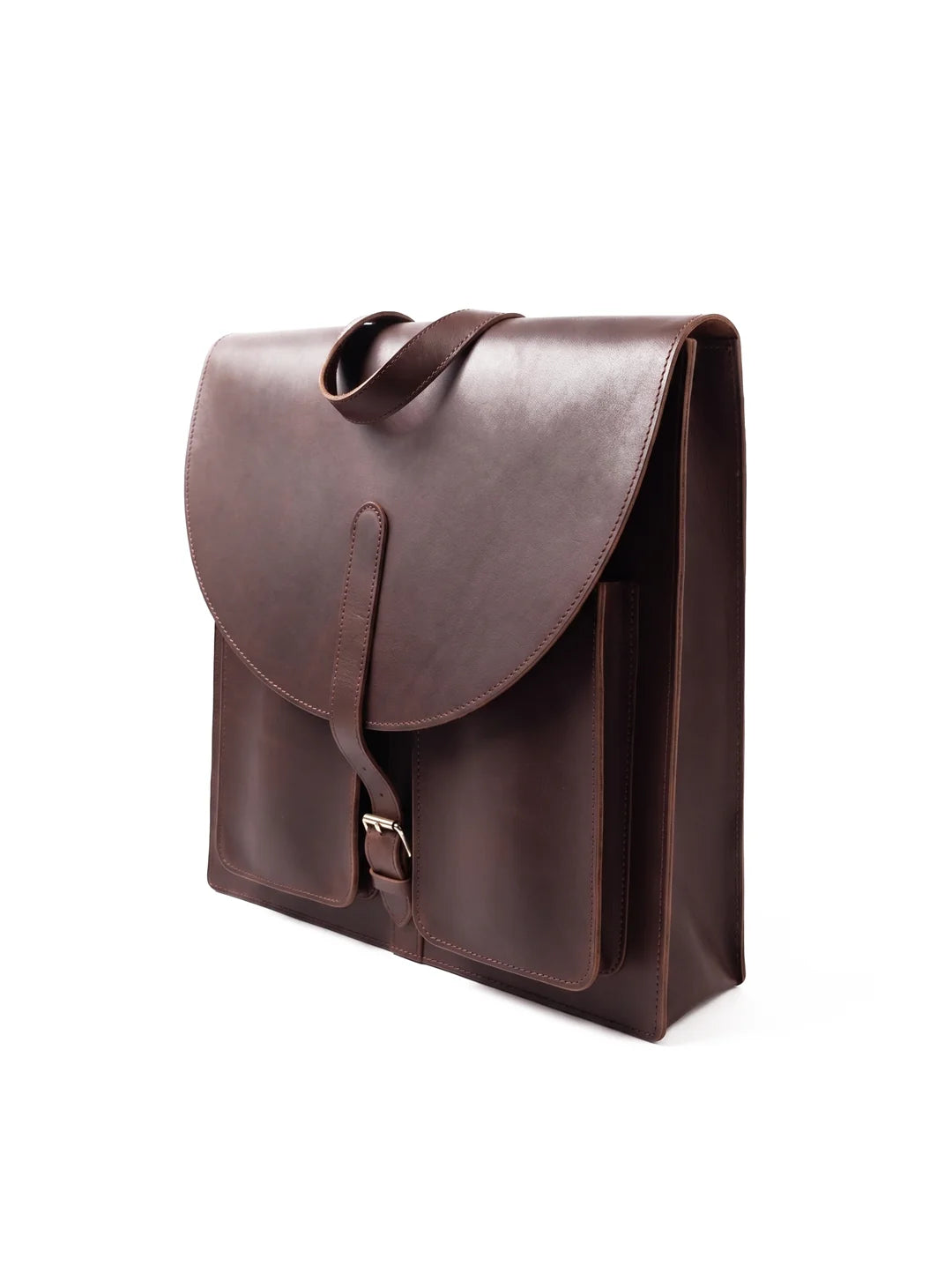 Prella Bags Trail Choco Leather Backpack