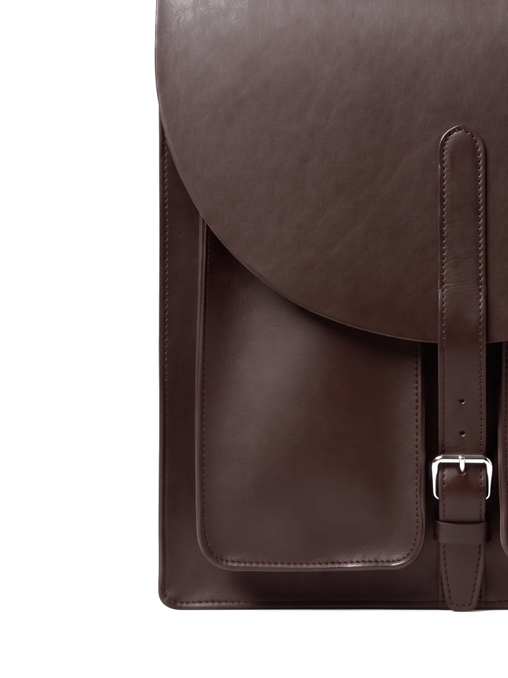 Prella Bags Trail Choco Leather Backpack