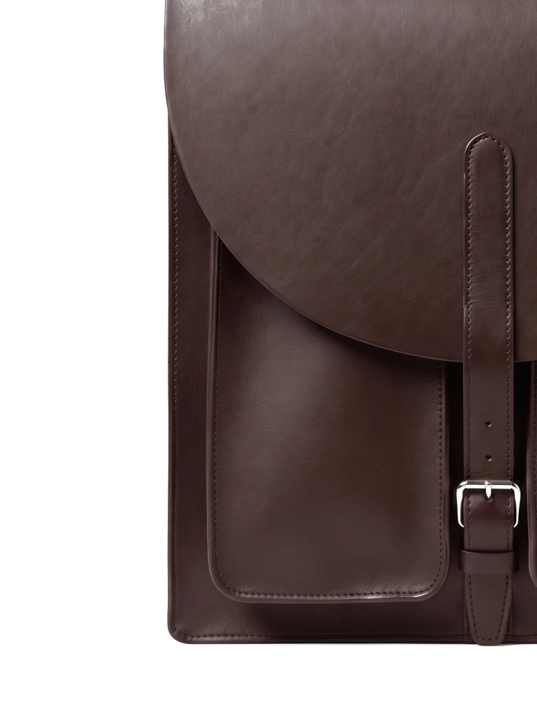 Prella Bags Trail Choco Leather Backpack